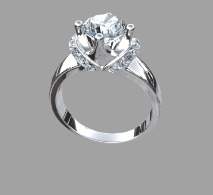 Women rings 1593 | 3d print model