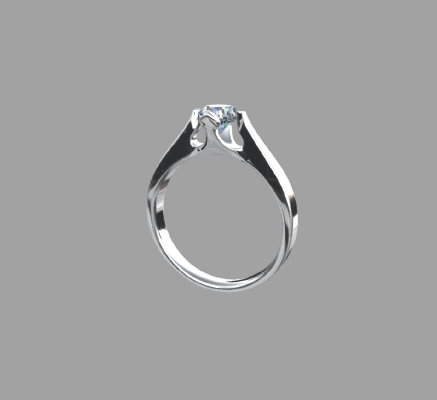 Women rings 1597 | 3d print model