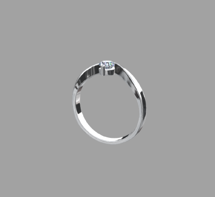 Women rings 1603 | 3d print model