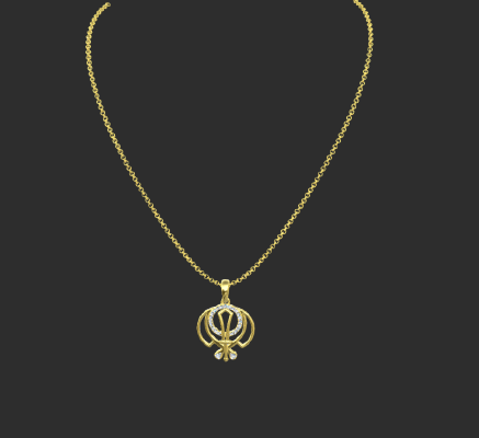 Pendant & Necklace 1605 | 3d print model