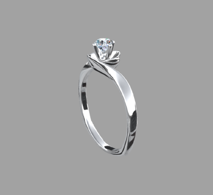 Women rings 1619 | 3d print model