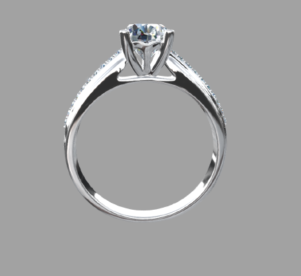 Women rings 1628 | 3d print model