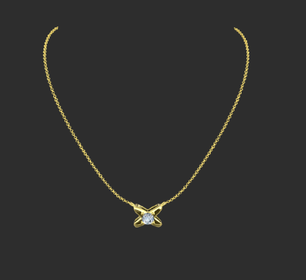 Pendant & Necklace 1668 | 3d print model