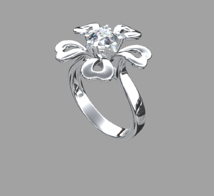 Women rings 1677 | 3d print model