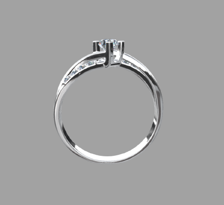 Women rings 1680 | 3d print model