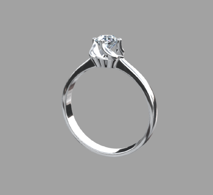 Women rings 1689 | 3d print model