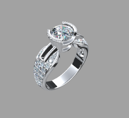 Women rings 1699 | 3d print model