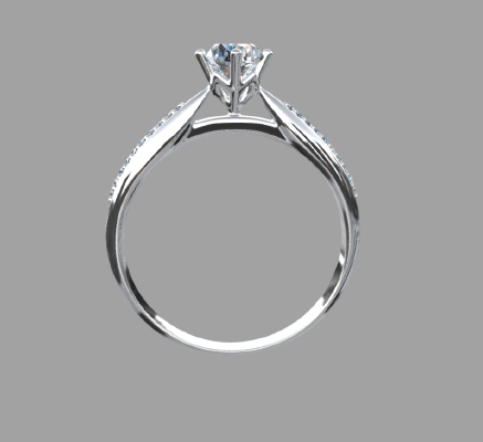 Women rings 1701 | 3d print model