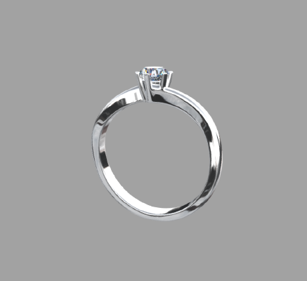 Women rings 1704 | 3d print model