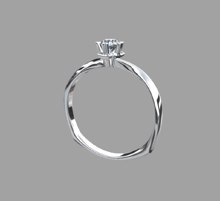 Women rings 1732 | 3d print model