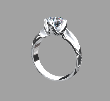 Women rings 1737 | 3d print model