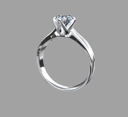 Women rings 1742 | 3d print model
