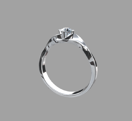 Women rings 1746 | 3d print model