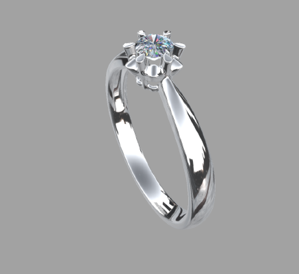 Women rings 1749 | 3d print model