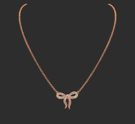 Pendant & Necklace 1756 | 3d print model