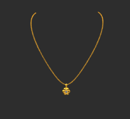 Pendant & Necklace 1782 | 3d print model