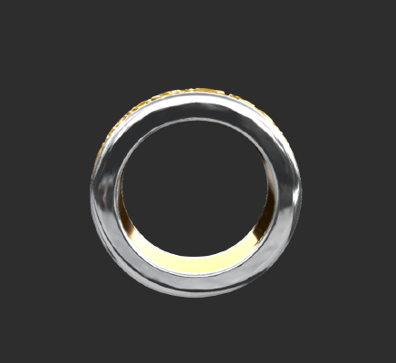 Men rings 1790 | 3d print model