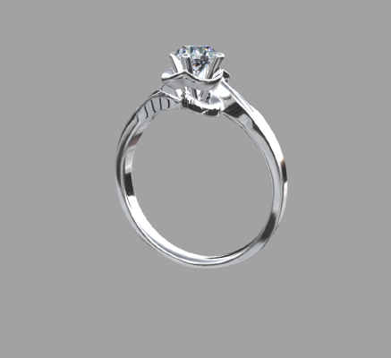 Women rings 1811 | 3d print model