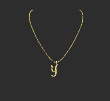 Pendant & Necklace 1826 | 3d print model