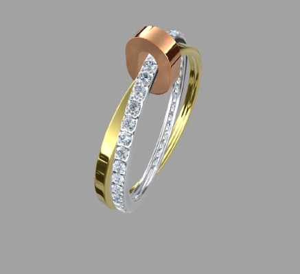 Women rings 1846 | 3d print model