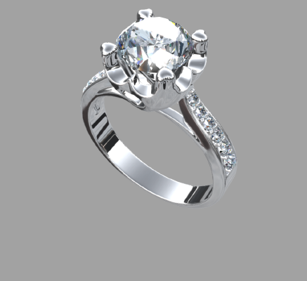 Women rings 1870 | 3d print model