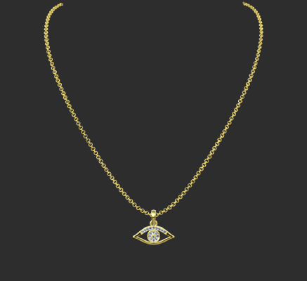 Pendant & Necklace 1872 | 3d print model