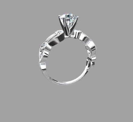 Women rings 1879 | 3d print model