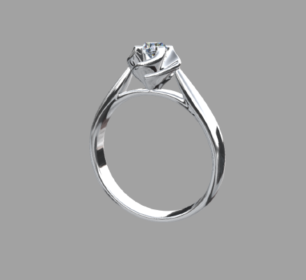 Women rings 1881 | 3d print model