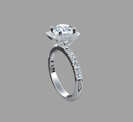 Women rings 1886 | 3d print model