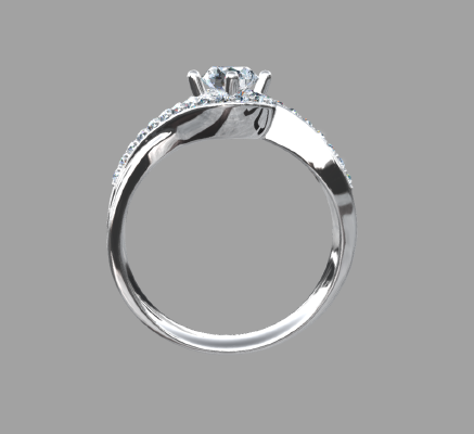 Women rings 1891 | 3d print model