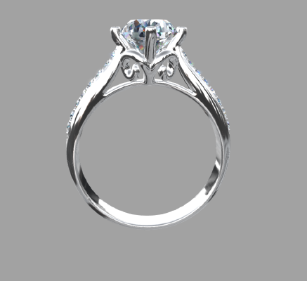 Women rings 1895 | 3d print model