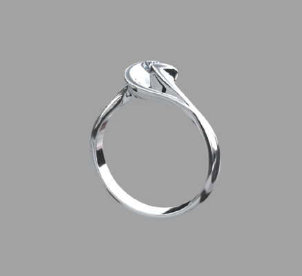 Women rings 1898 | 3d print model