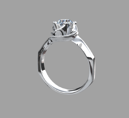 Women rings 1909 | 3d print model