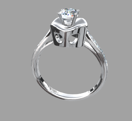 Women rings 1912 | 3d print model