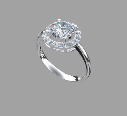 Women rings 1930 | 3d print model