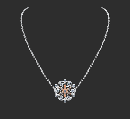 Pendant & Necklace 1938 | 3d print model