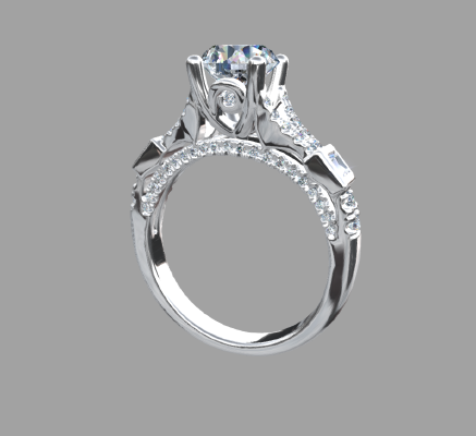 Women rings 1943 | 3d print model
