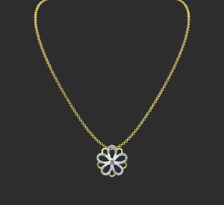 Pendant & Necklace 1947 | 3d print model
