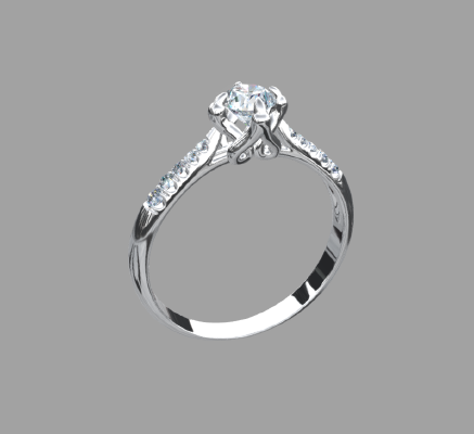 Women rings 1951 | 3d print model