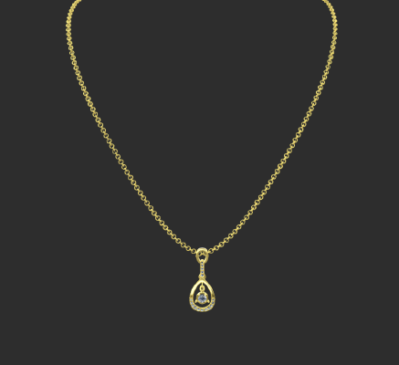 Pendant & Necklace 1963 | 3d print model