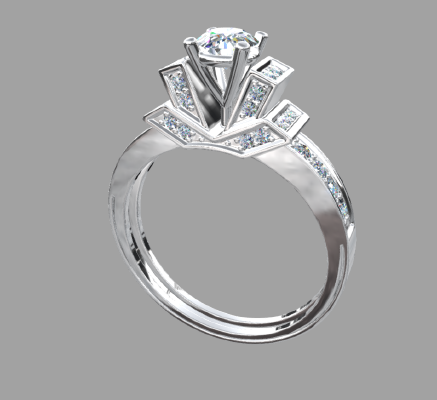 Women rings 1979 | 3d print model