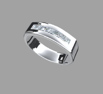 Women rings 1983 | 3d print model