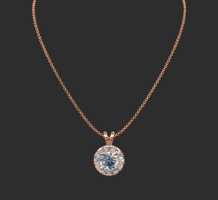 Pendant & Necklace 2000 | 3d print model