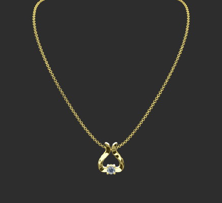 Pendant & Necklace 2008 | 3d print model