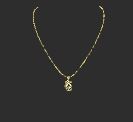 Pendant & Necklace 2009 | 3d print model