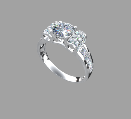 Women rings 2013 | 3d print model