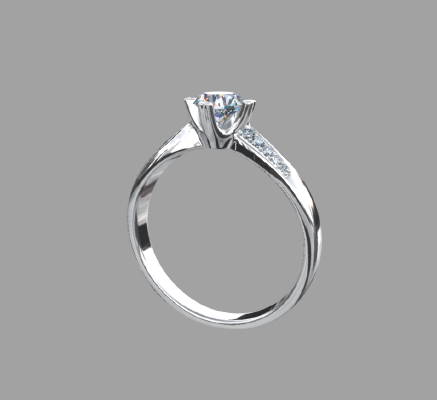 Women rings 2042 | 3d print model