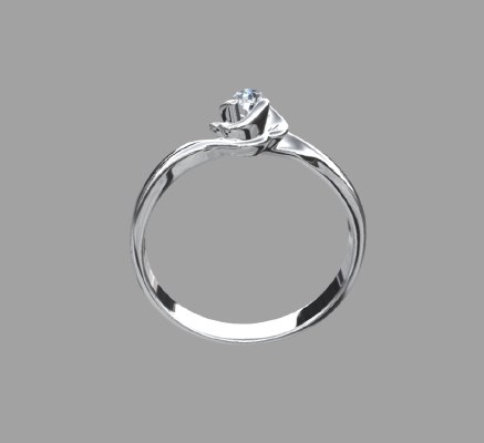 Women rings 2053 | 3d print model