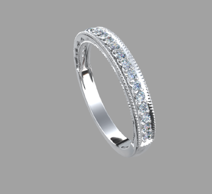 Women rings 2061 | 3d print model