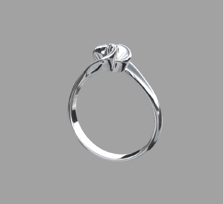 Women rings 2068 | 3d print model